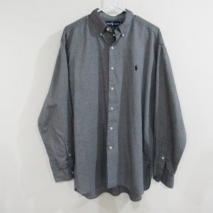 Men's Polo Ralph Lauren McMeel Grey  Button up Size L